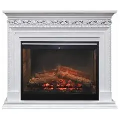 Электрокамин Dimplex Valletta (белый) с очагом Symphony 30' DF3020-INT