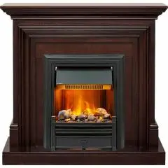 Камин Dimplex Bradford - Темный дуб с Brookline Black