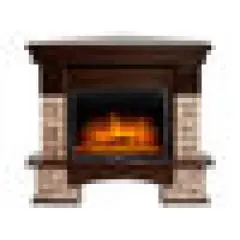 Электрокамин Electrolux Forte Wood 25 U (угл.) камень кор. шпон тем. дуб + EFP/P-2520LS
