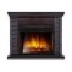 Угловой электрический камин Electrolux Porto 25U (угловой) камень черный шпон венге с очагом EFP/P-2720RLS