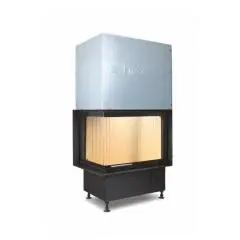 Каминная топка Hoxter Ecka 67/45/51Lh (Rh) Чугунный дымосборник