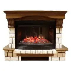 Электрический камин Interflame Panoramic 33W LED FX + портал Экстер