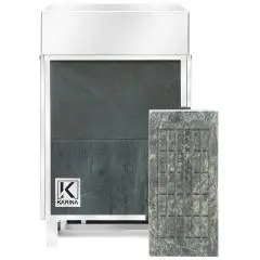 Электрическая печь Karina Elite в облицовке талькохлорит 18 кВт