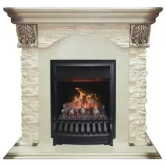 Электрокамин RealFlame Dublin Lux WT с Oregan 3D