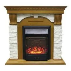 Электрический камин Royal Flame Dublin дуб/сланец белый + Majestic FX M Black
