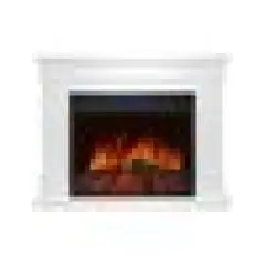 Электрокамин Royal Flame Boston (белый) с очагом Jupiter FX New