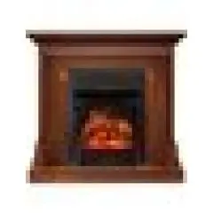 Электрокамин Royal Flame Bradford (орех) с очагом Majestic FX M Black