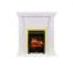 Электрокамин Royal Flame Orlean (белый) с очагом Fobos FX Brass