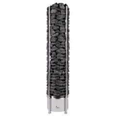 Электрическая банная печь Sawo TOWER TH6-90NS-P (9 КВТ ВЫНОСНОЙ ПУЛЬТ НЕРЖАВЕЙКА КРУГЛАЯ)