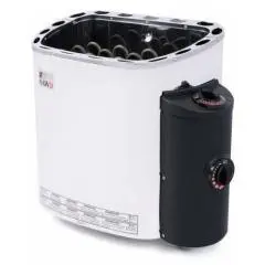 Электрическая печь для сауны SCANDIA SCA-45NB-Z кожух и верхняя решетка из нержавейки внутри оцинковка зНН01602