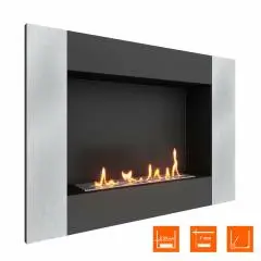 Биокамин в нишу SteelHeat GRAND-V 900 (Стандарт)