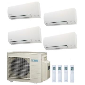 Кондиционер Daikin Настенная Сплит система FTXS25K x 3 FTXS42K/4MXS80E 