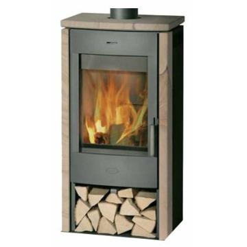 Дровяная печь-камин Fireplace Menton Sandstein 