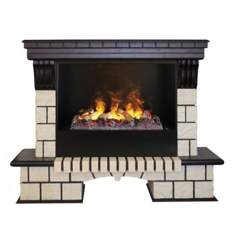 Электрический камин RealFlame 3D Stone new AO + Cassette 630 3D 