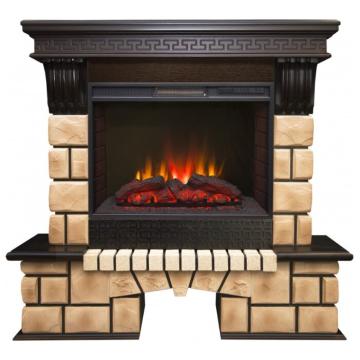 Электрический камин RealFlame Stone Brick 25/25 5 + Sparta 25 5 