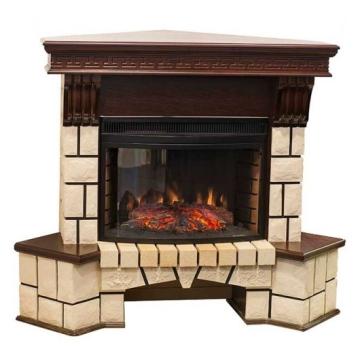 Электрический камин RealFlame Stone Corner New F25 + Firespace 25 IR S 