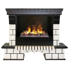 Электрический камин RealFlame Stone New + 3D Cassette 630M