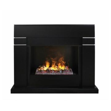 Электрокамин RealFlame Lindelse 26 BL 3D Cassette 630 + Black вставка 