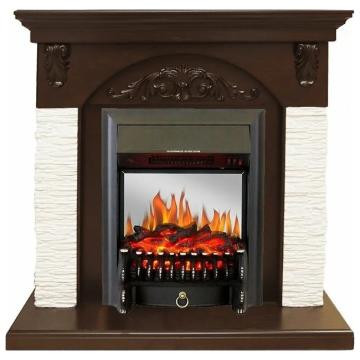 Электрический камин Royal Flame Fobos FX M Black + Bern 