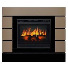 Электрокамин Royal Flame Lindos Beige Grey с очагом Vision 23 EF LED 3D FX