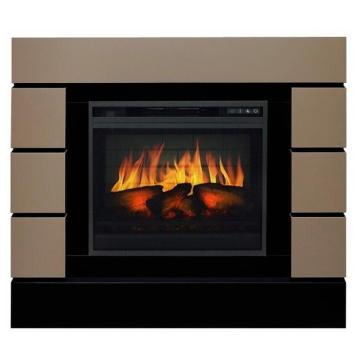 Электрокамин Royal Flame Lindos Beige Grey с очагом Vision 23 EF LED 3D FX 