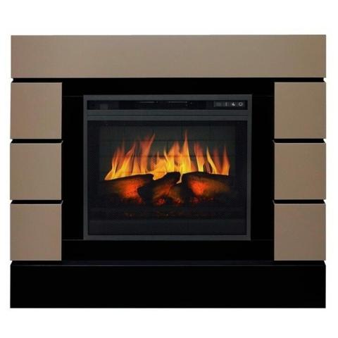 Электрокамин Royal Flame Lindos Beige Grey с очагом Vision 23 EF LED 3D FX 