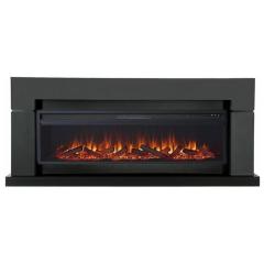 Электрокамин Royal Flame Lindos Graphite Grey с очагом Vision 60 LOG LED