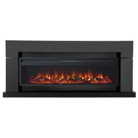 Электрокамин Royal Flame Lindos Graphite Grey с очагом Vision 60 LOG LED 