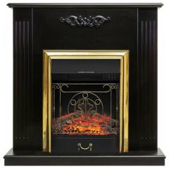 Электрокамин Royal Flame Lumsden с очагом Majestic FX Brass Венге