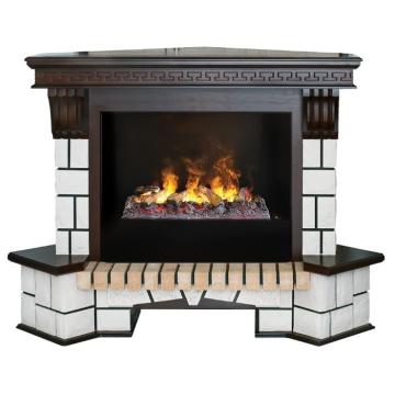 Печь-камин Электрический RealFlame Stone New Corner + 3D Cassette 630M 